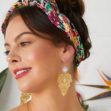 Load image into Gallery viewer, Clearwater White Chalcedony Earrings