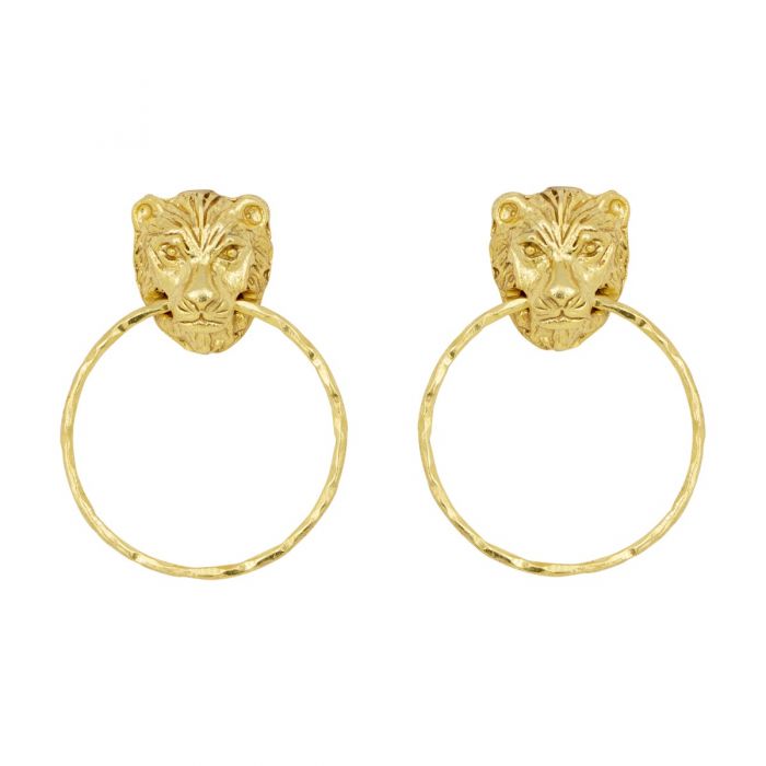 Leo Stud Hoops