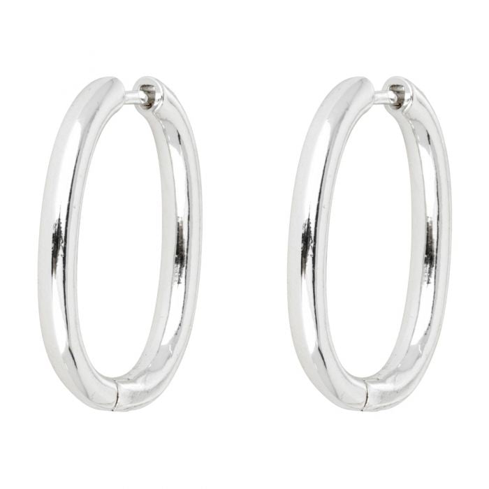 Ayliah Hoops - Silver