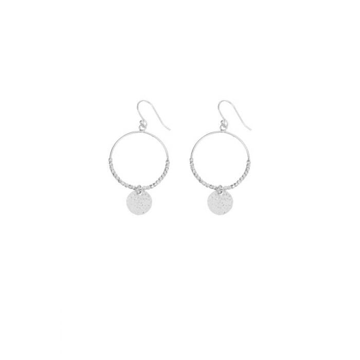 Dominique Mini Hoops - Silver